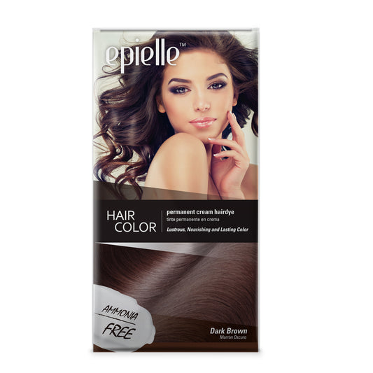 epielle Hair Dye Color for Women - Dark Brown