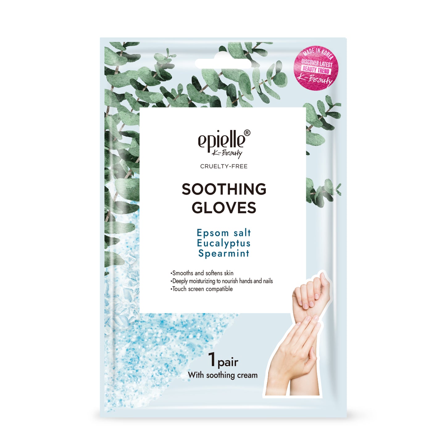 Epielle Soothing Eucalyptus Gloves