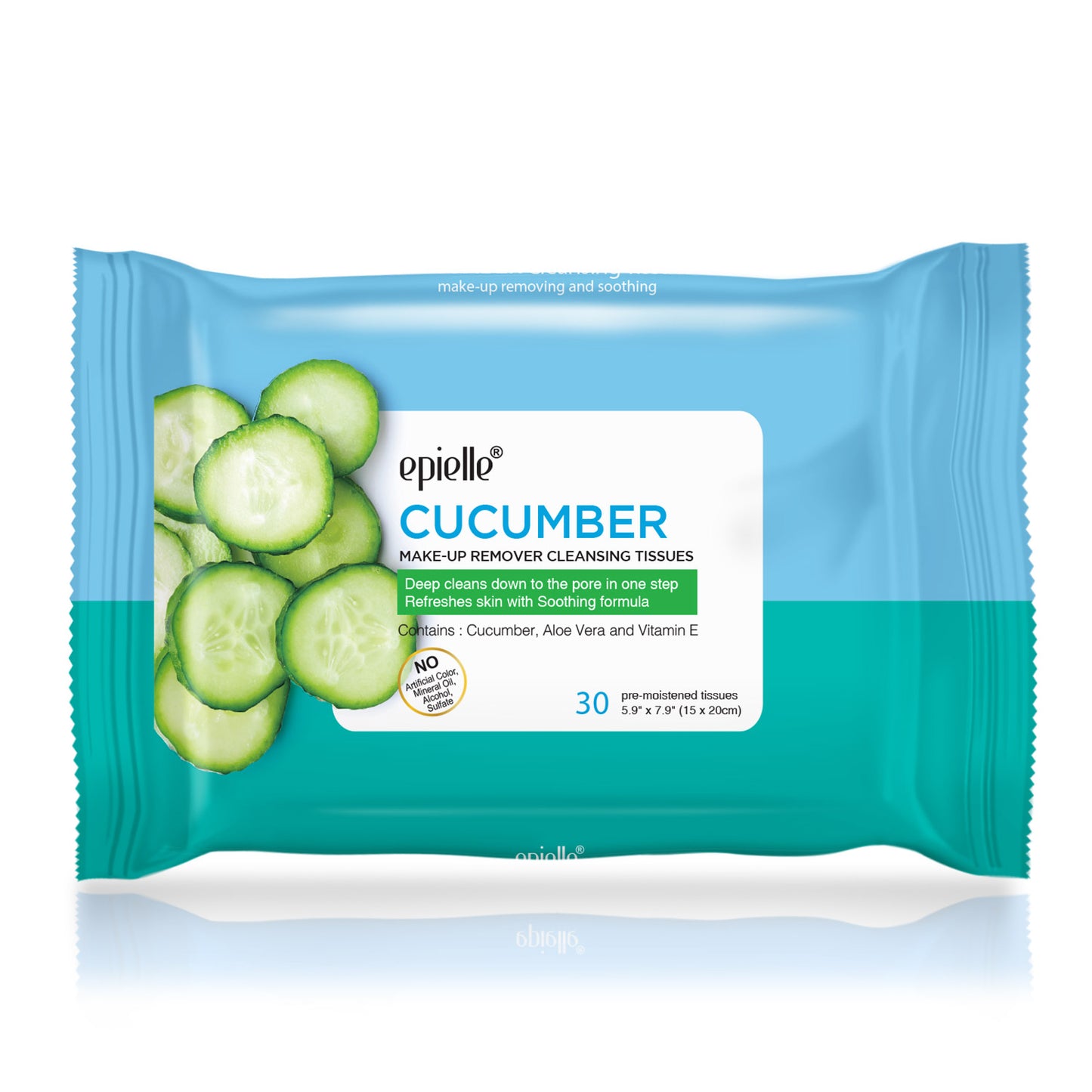 epielle Cucumber Makeup Removing Cleansing Tissues | 30ct