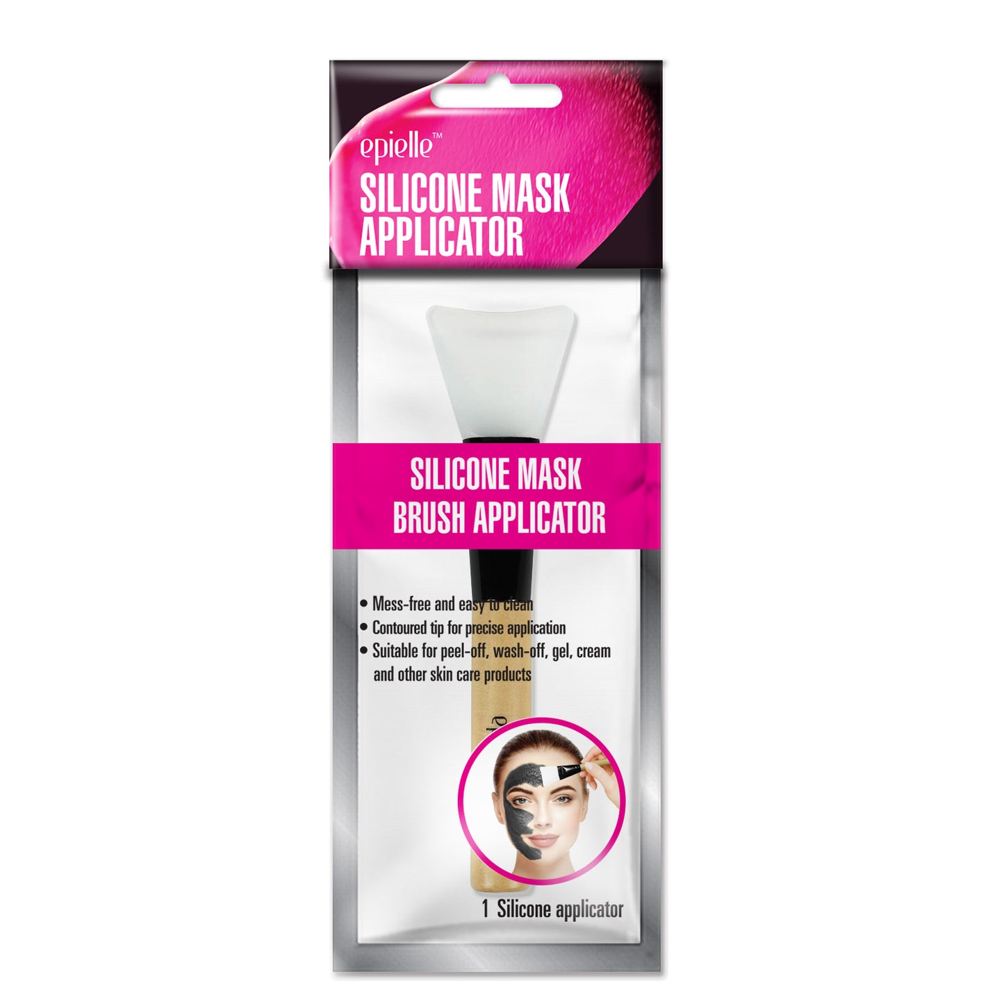 epielle Silicone Mask Brush Applicator