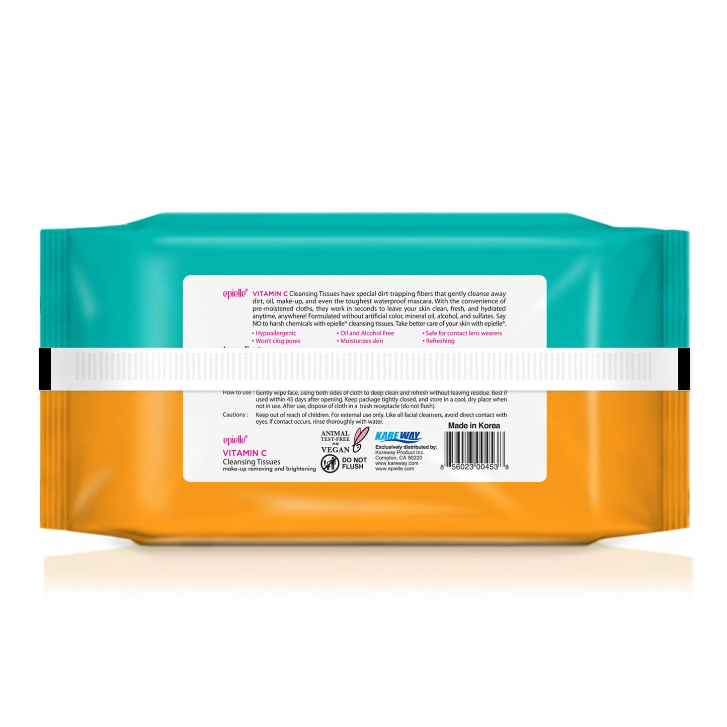 Epielle Vitamin C Makeup Remover Cleansing Tissues | 60ct