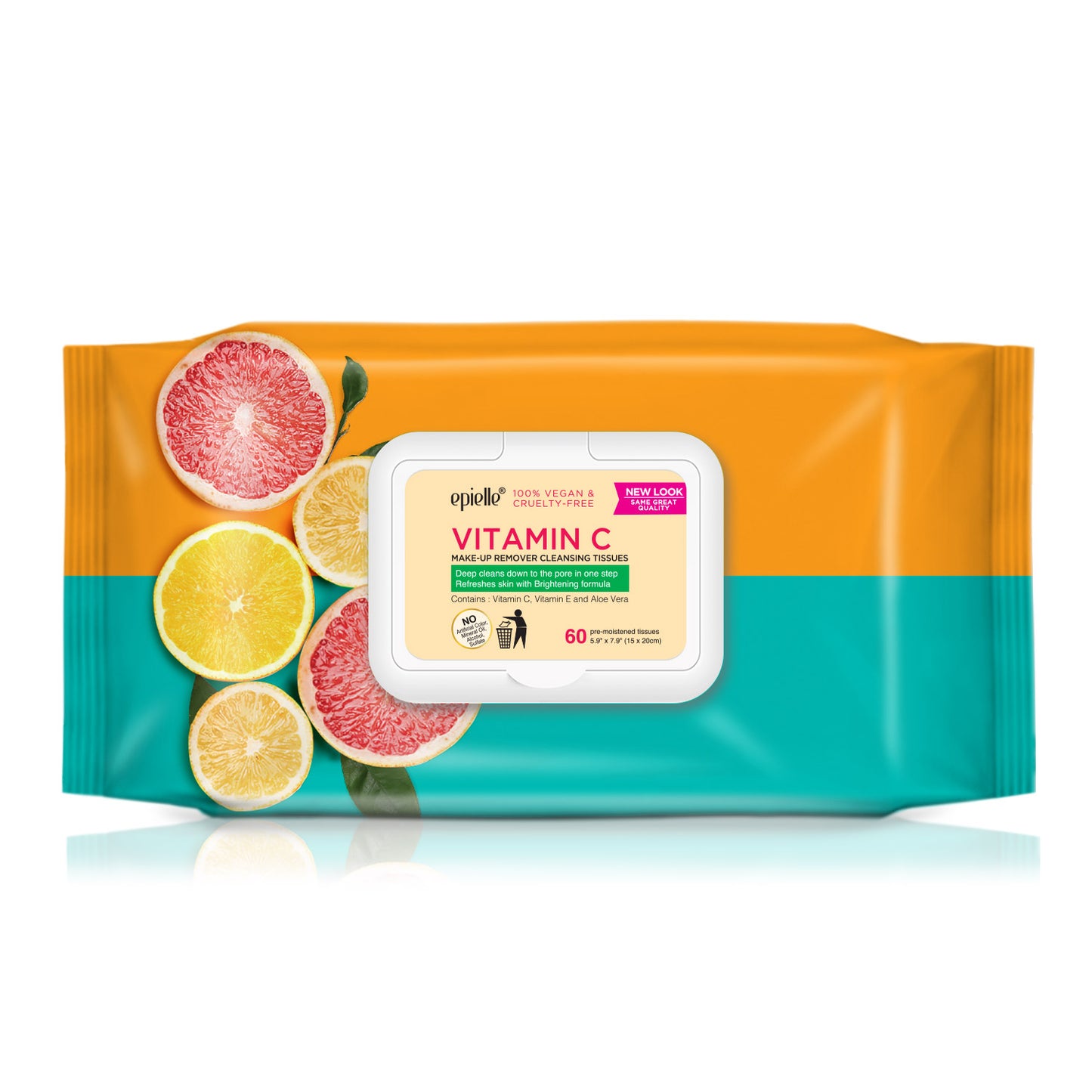 Epielle Vitamin C Makeup Remover Cleansing Tissues | 60ct