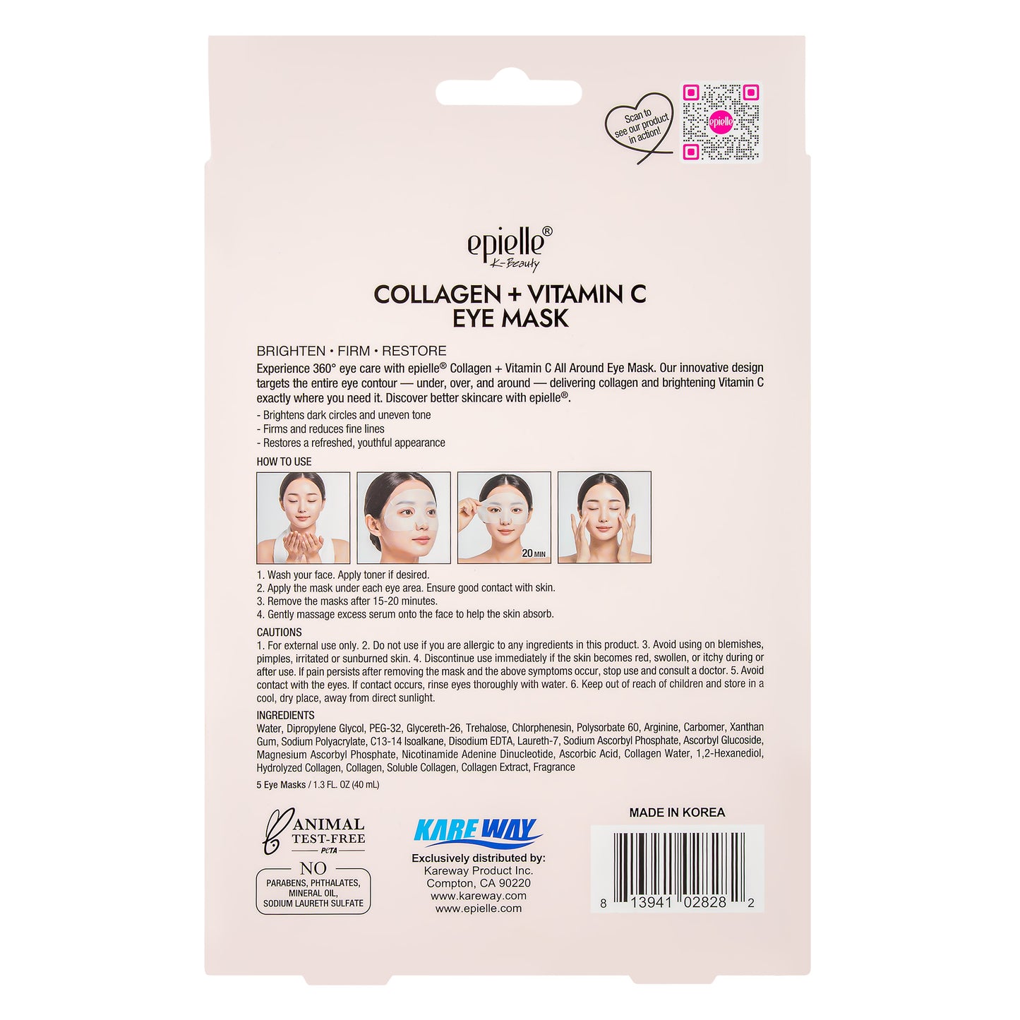 Collagen + Vitamin C All Around Eye Mask