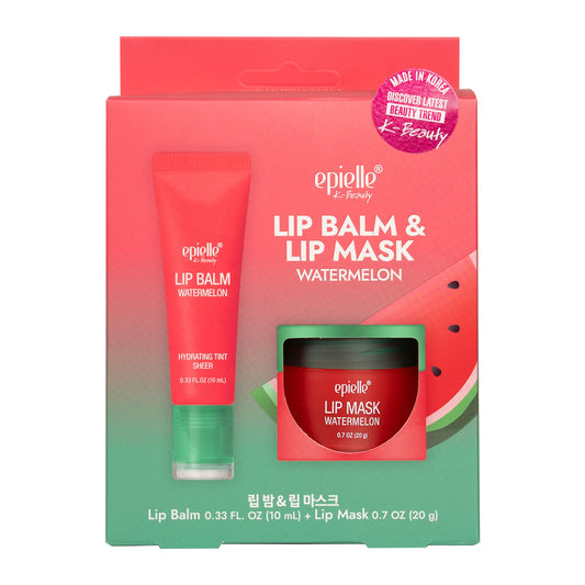 Epielle Lip Balm & Scrub Duo | Watermelon Lip & Mask
