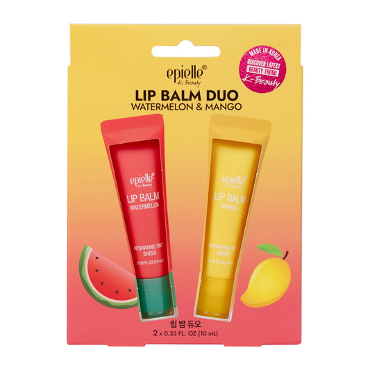 epielle Epielle Lip Balm Duo | Watermelon & Mango