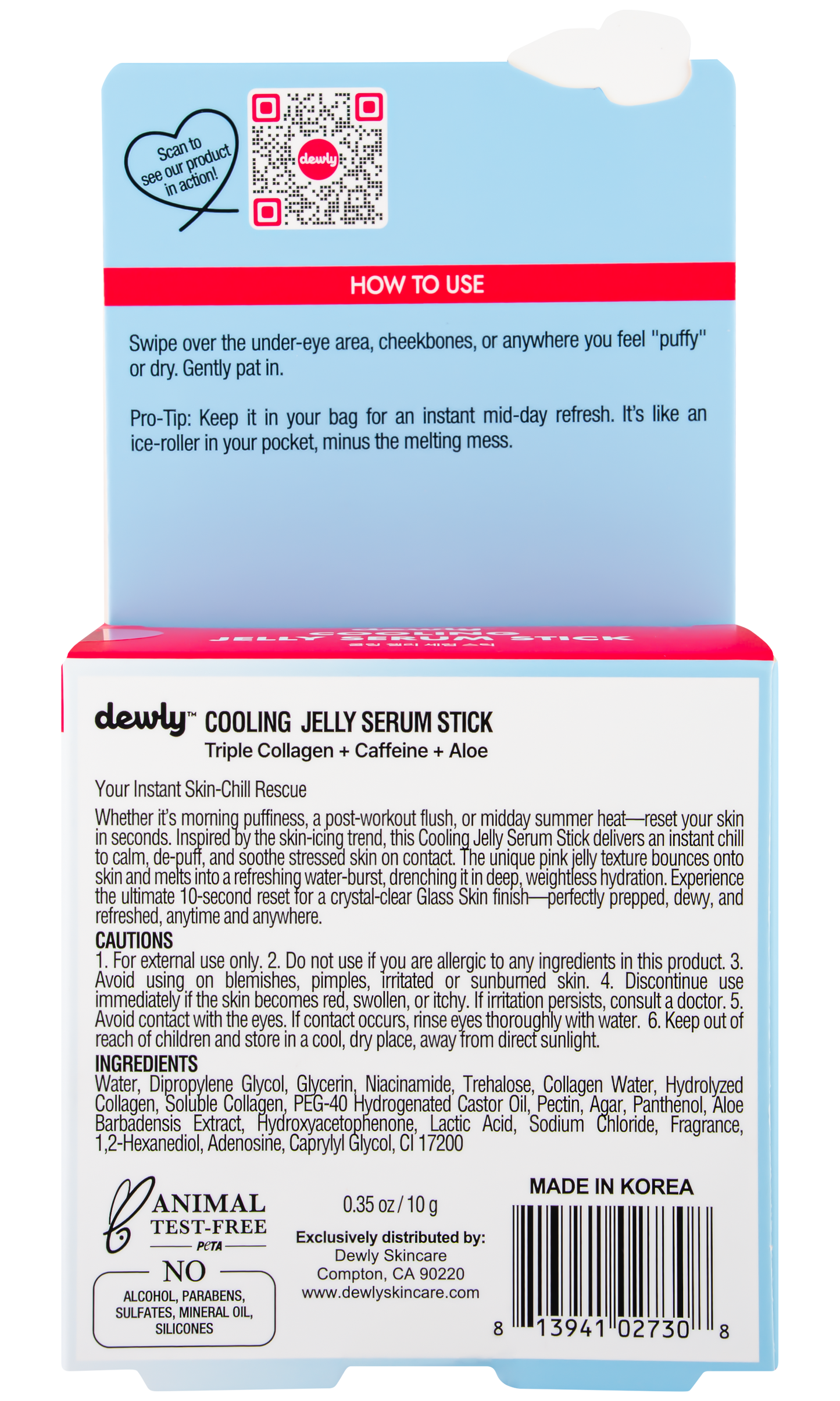 Cooling Jelly Serum Stick