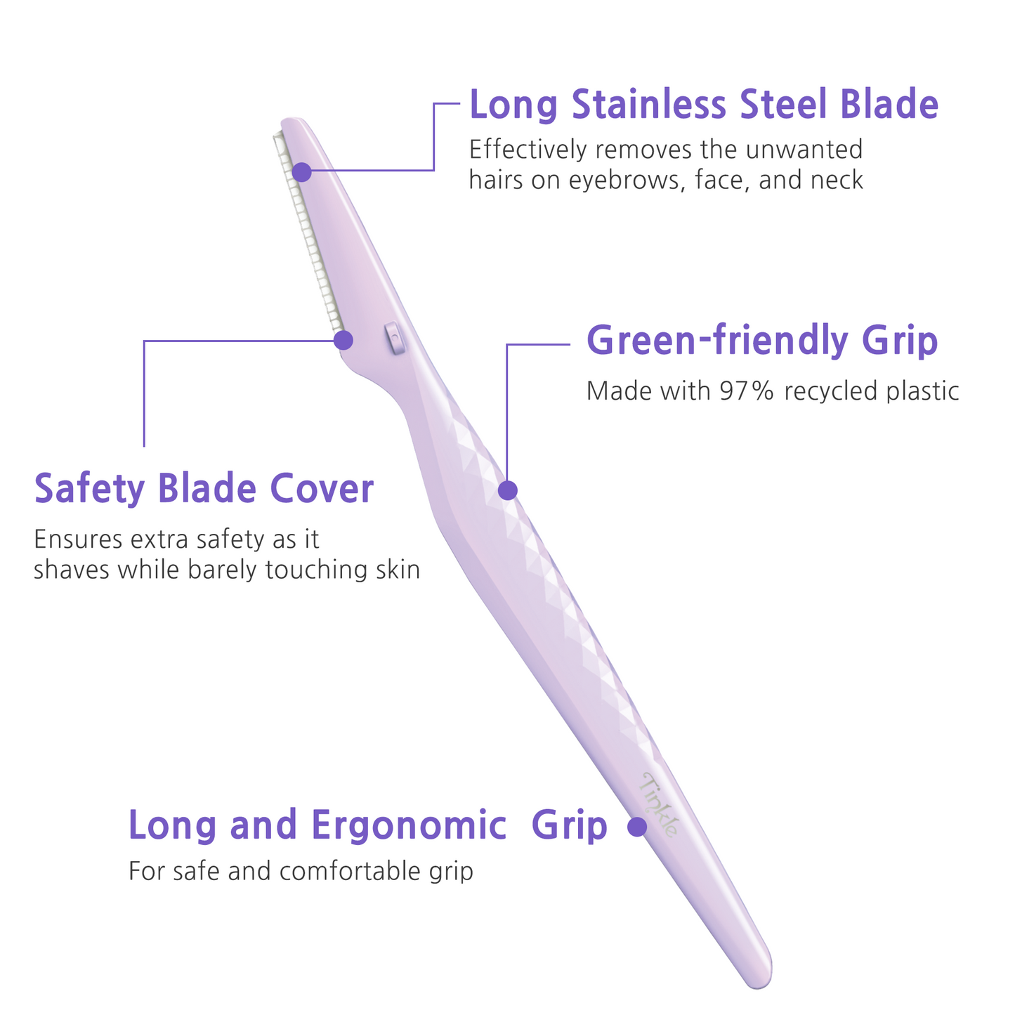 Epielle & Tinkle Complete Dermaplane Starter Kit: 6-Step Facial Renewal System