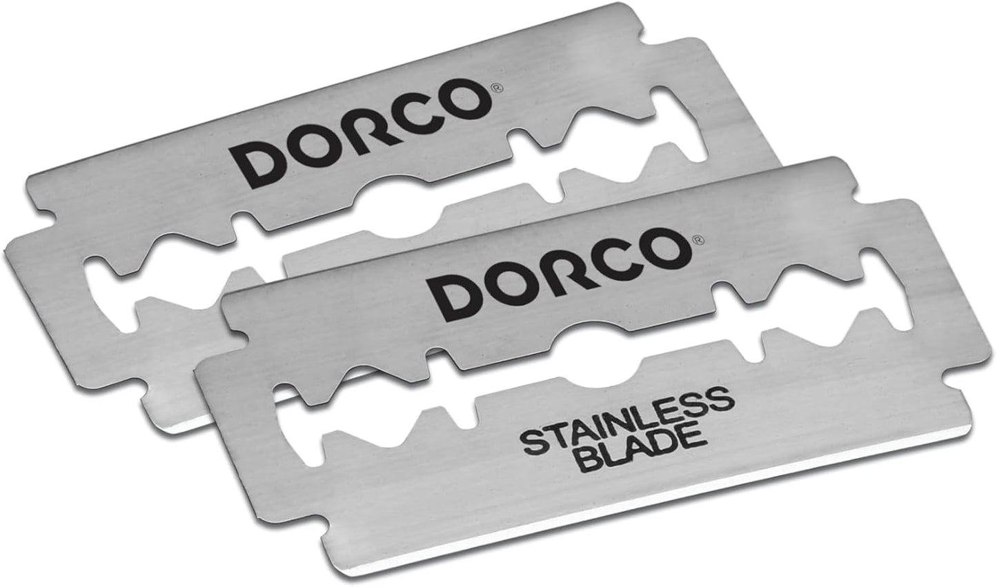(ST301) Dorco ST301 Double Edge Razor Blades - 1,000 Blades | 10 Cs