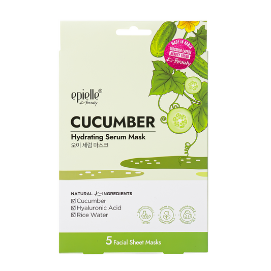 epielle Cucumber Sheet Mask | 5pk