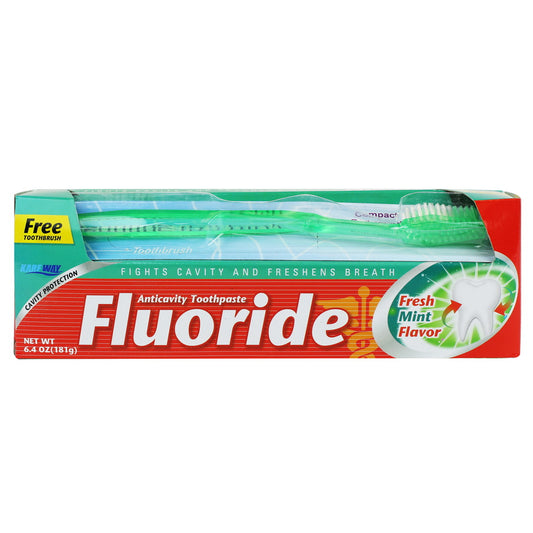 Pure-Aid Fresh Mint Flavor Fluoride Toothpaste