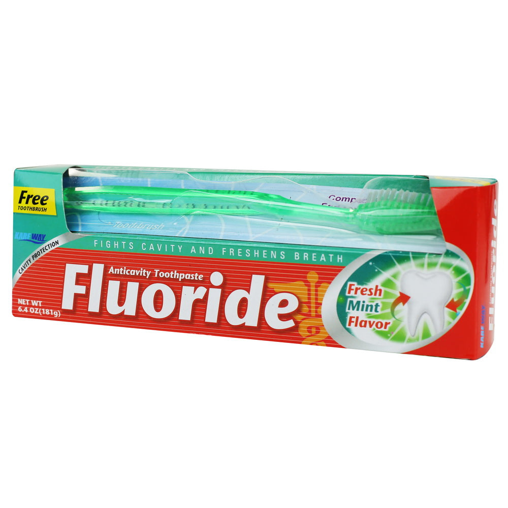 Pure-Aid Fresh Mint Flavor Fluoride Toothpaste