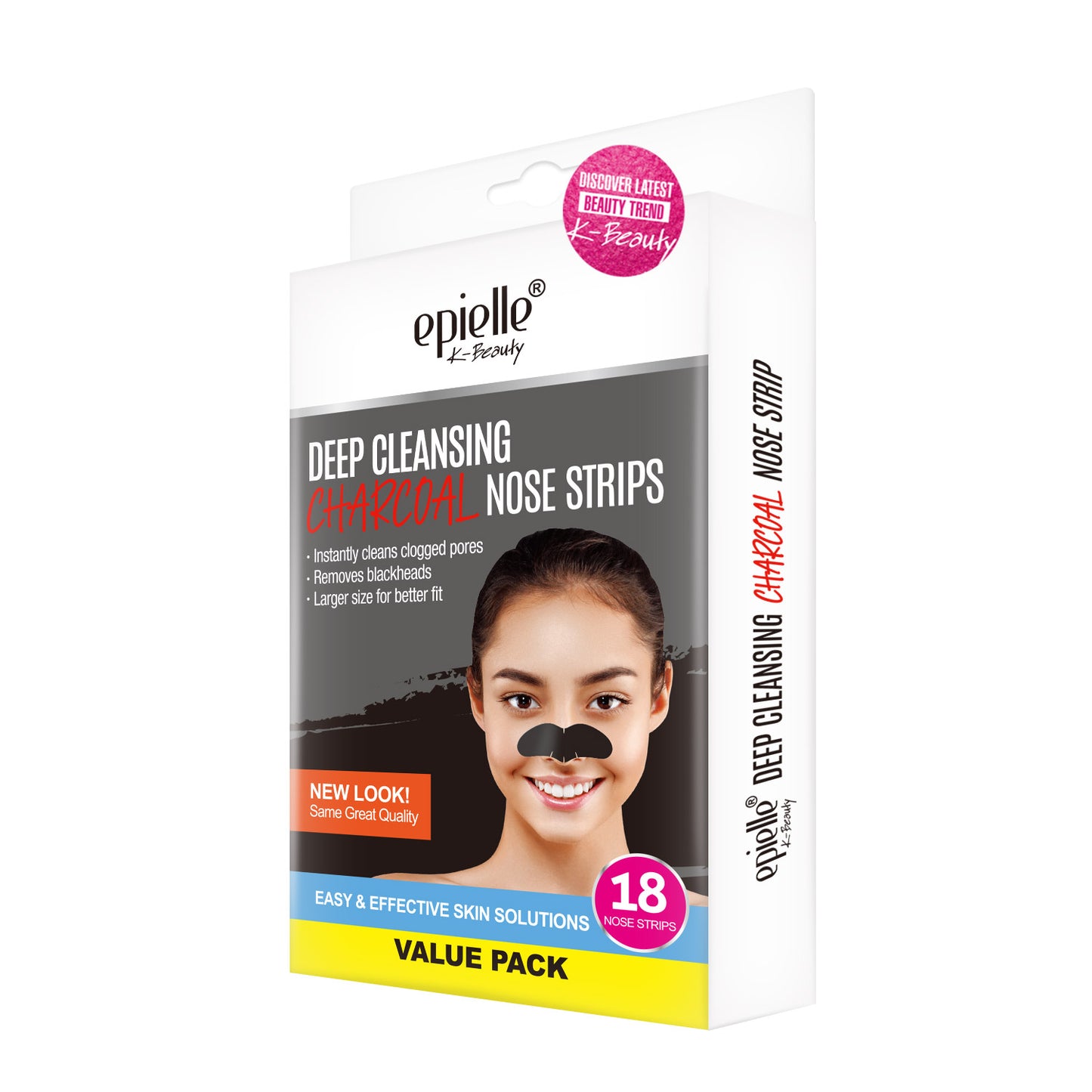 epielle Deep Cleansing Charcoal Nose Strips | 18ct