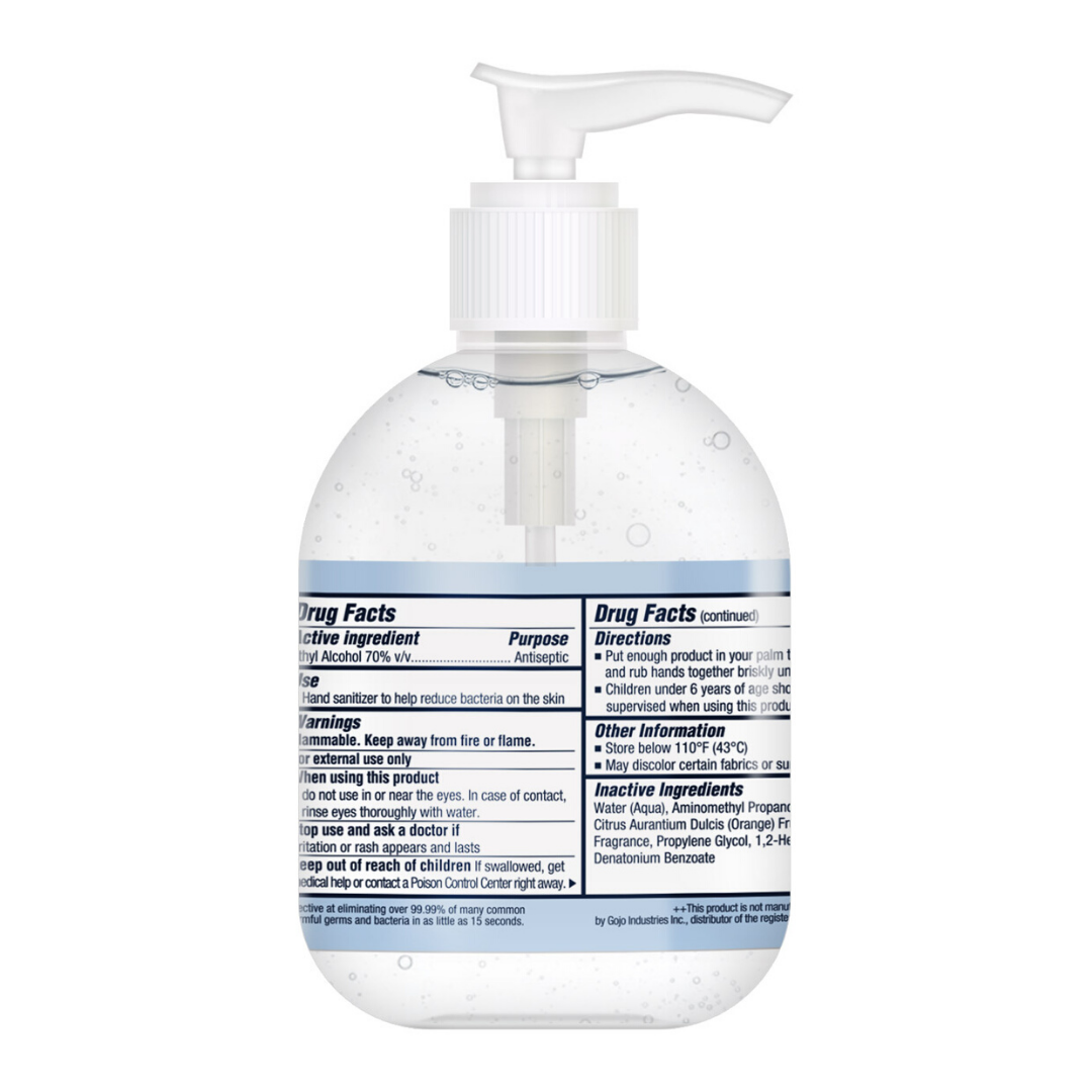 Pure-Aid Advanced Hand Sanitizer with Pump | 16oz