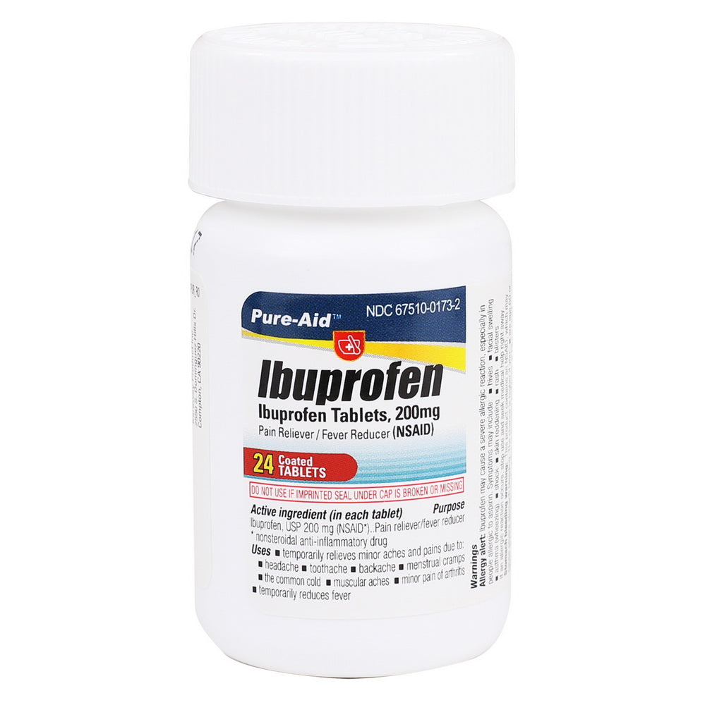 Pure-Aid Ibuprofen Tablet | 24ct