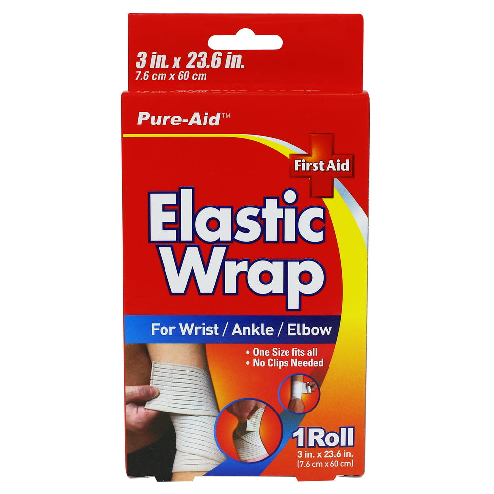 Pure-Aid Elastic Wrap 3"