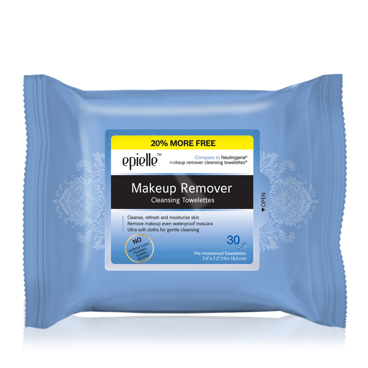 epielle Makeup Remover Cleansing Tissues | 30ct