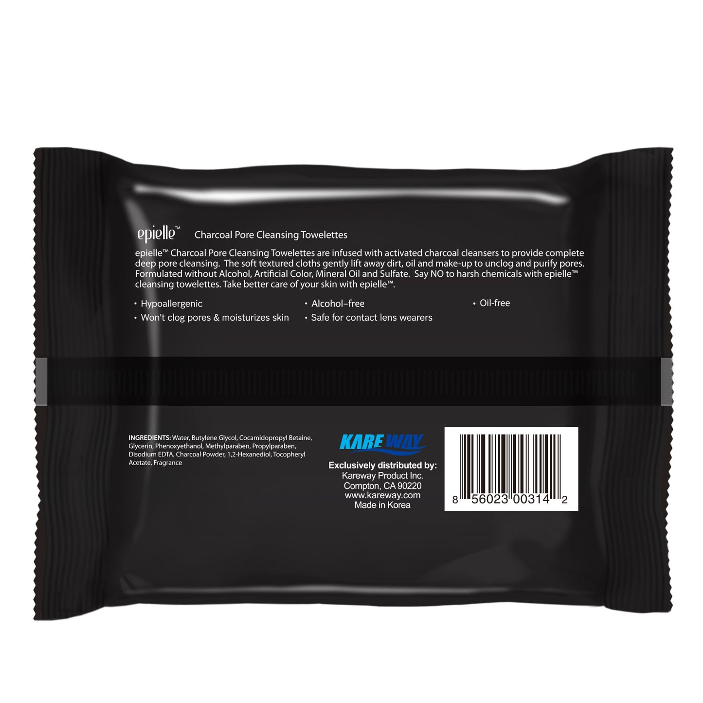 epielle Charcoal Pore Cleansing Tissues | 30ct