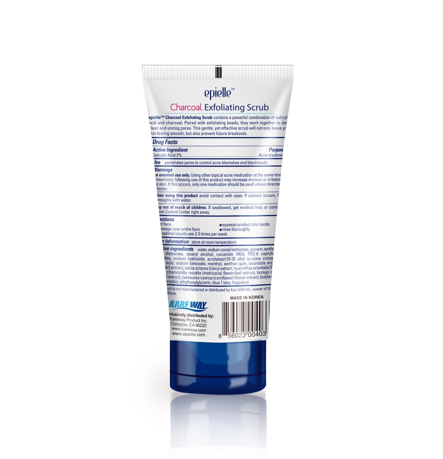 epielle Charcoal Exfoliating Scrub