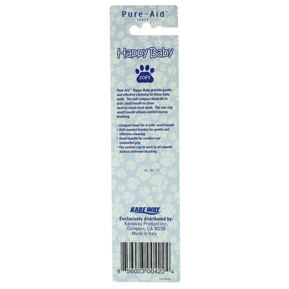 Pure-Aid Happy Baby Toothbrush (Soft)