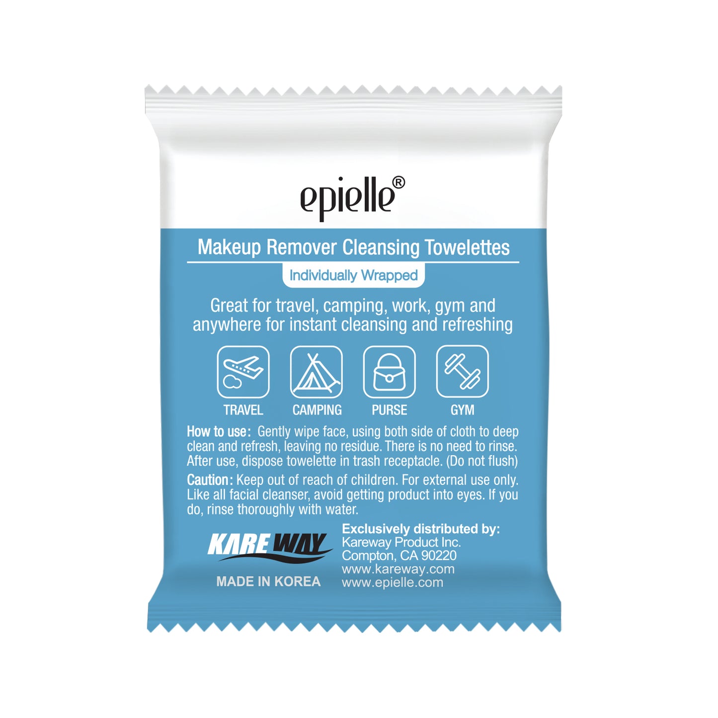 epielle Makeup Remover Cleansing Towelettes | 15 ct