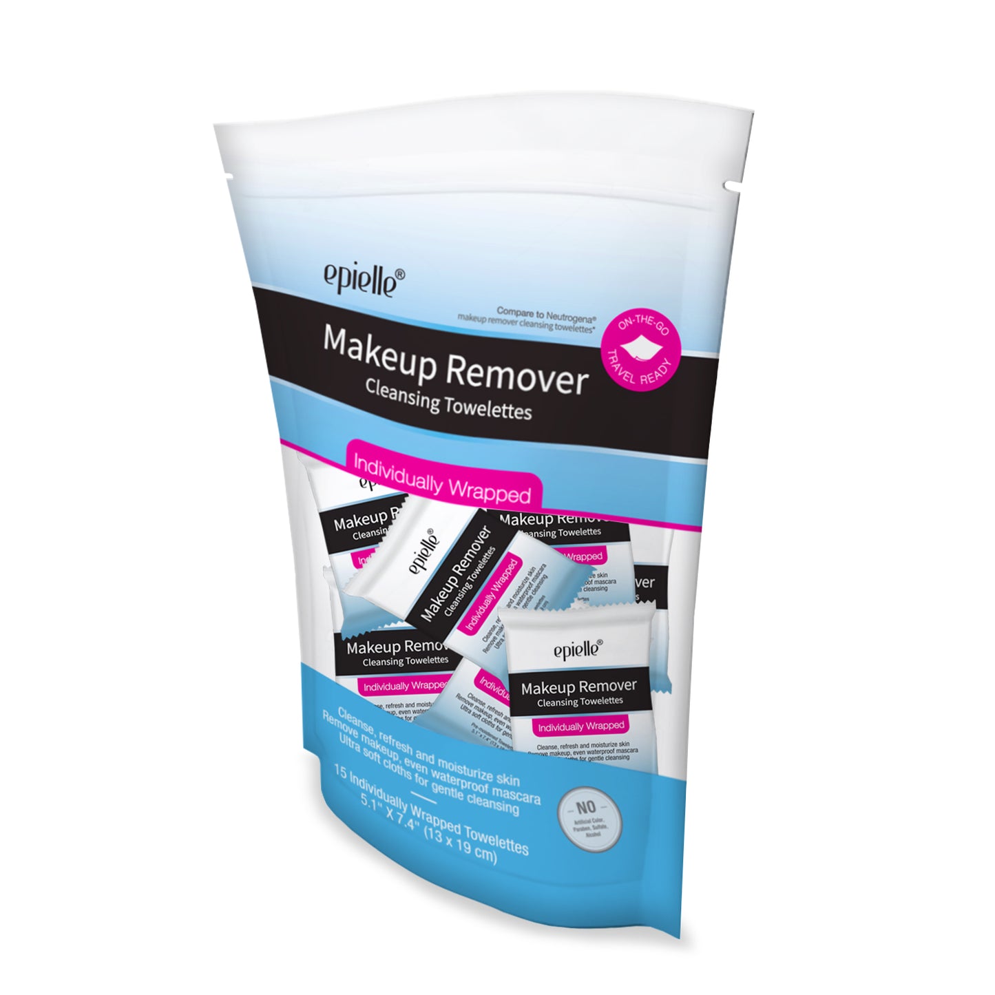 epielle Makeup Remover Cleansing Towelettes | 15 ct