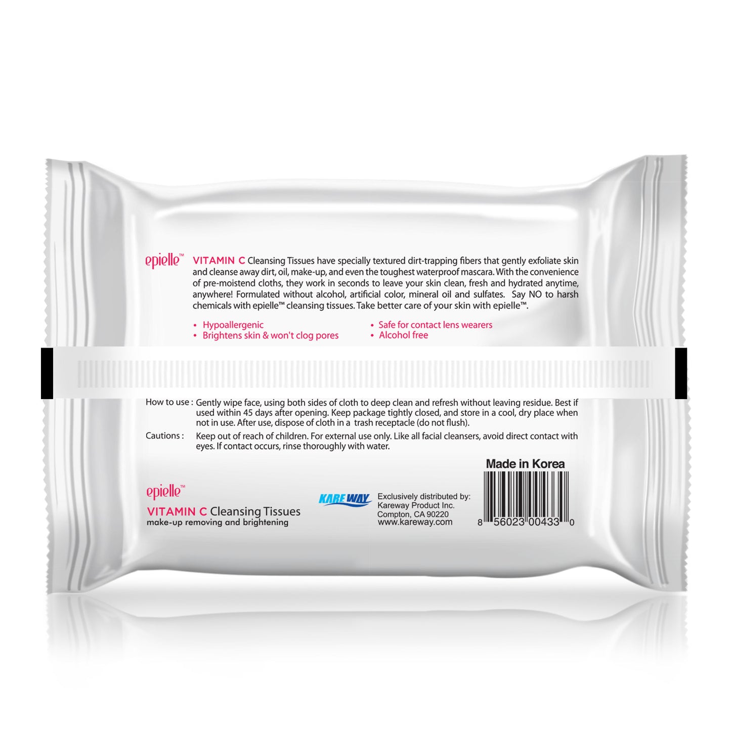epielle Vitamin C Make-up Removing Cleansing Tissues | 30ct