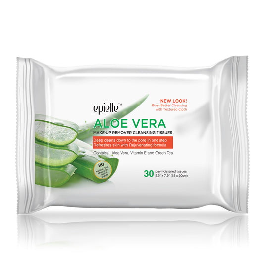 epielle Aloe Vera Make-up Removing Cleansing Tissues | 30ct