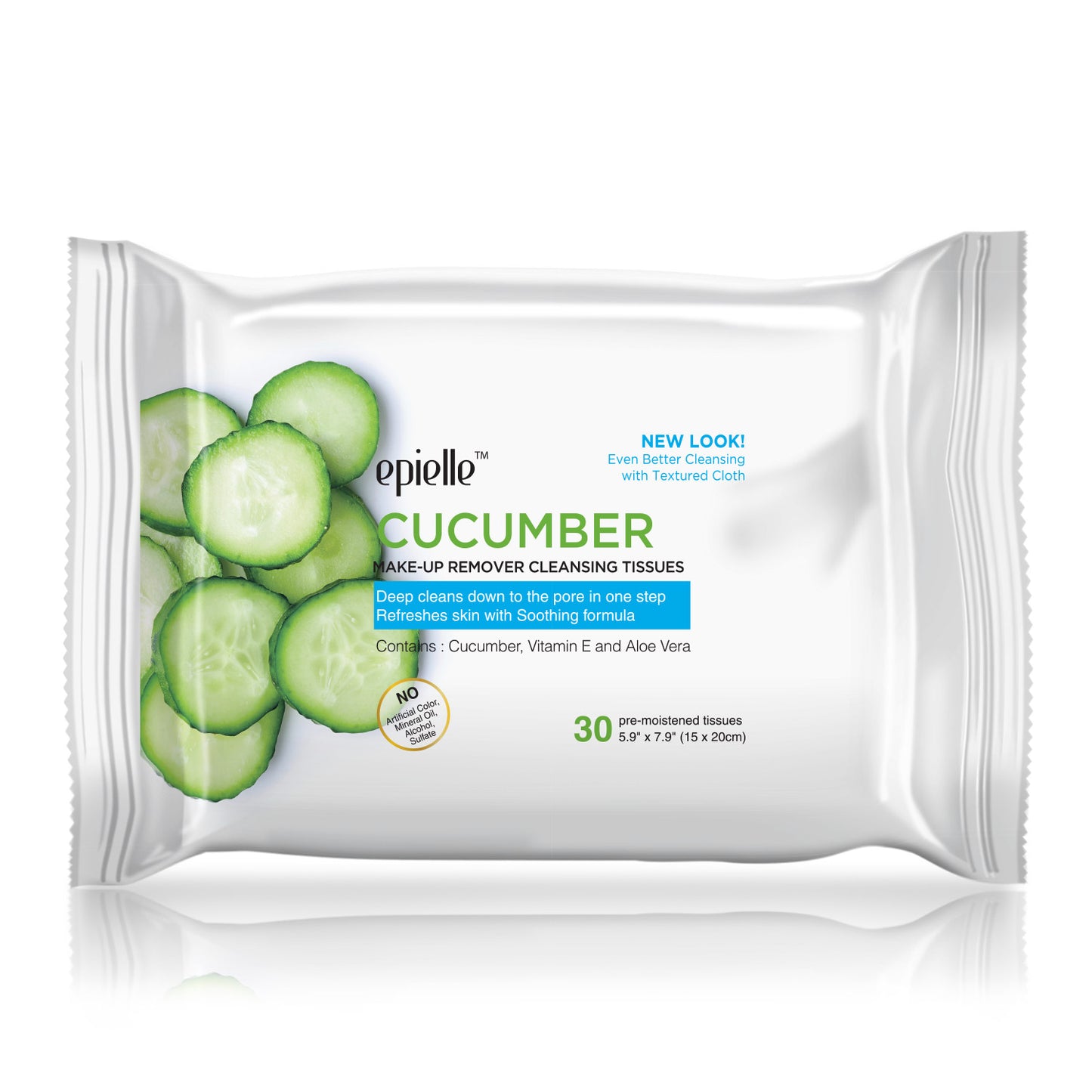 epielle Cucumber Make-up Removing Cleansing Tissues | 30ct
