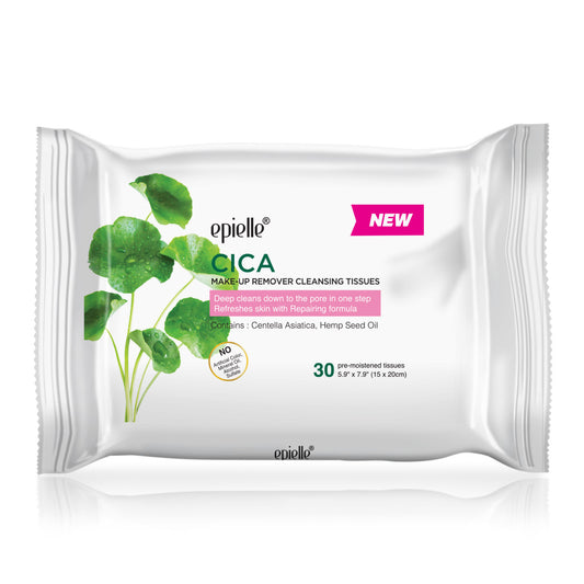 epielle Cica Make-up Remover Cleansing Tissues | 30ct