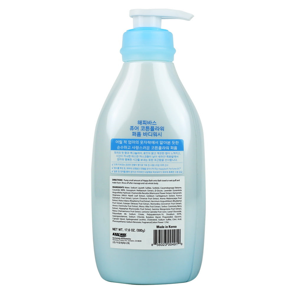 Happy Bath Cotton Flower Body Wash