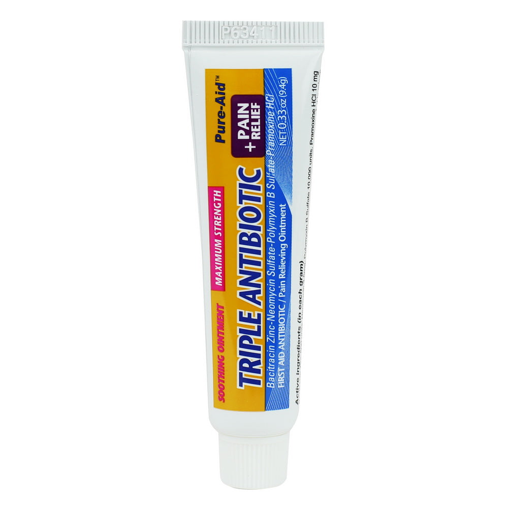 Pure-Aid Triple Antibiotic Pain Relief Ointment