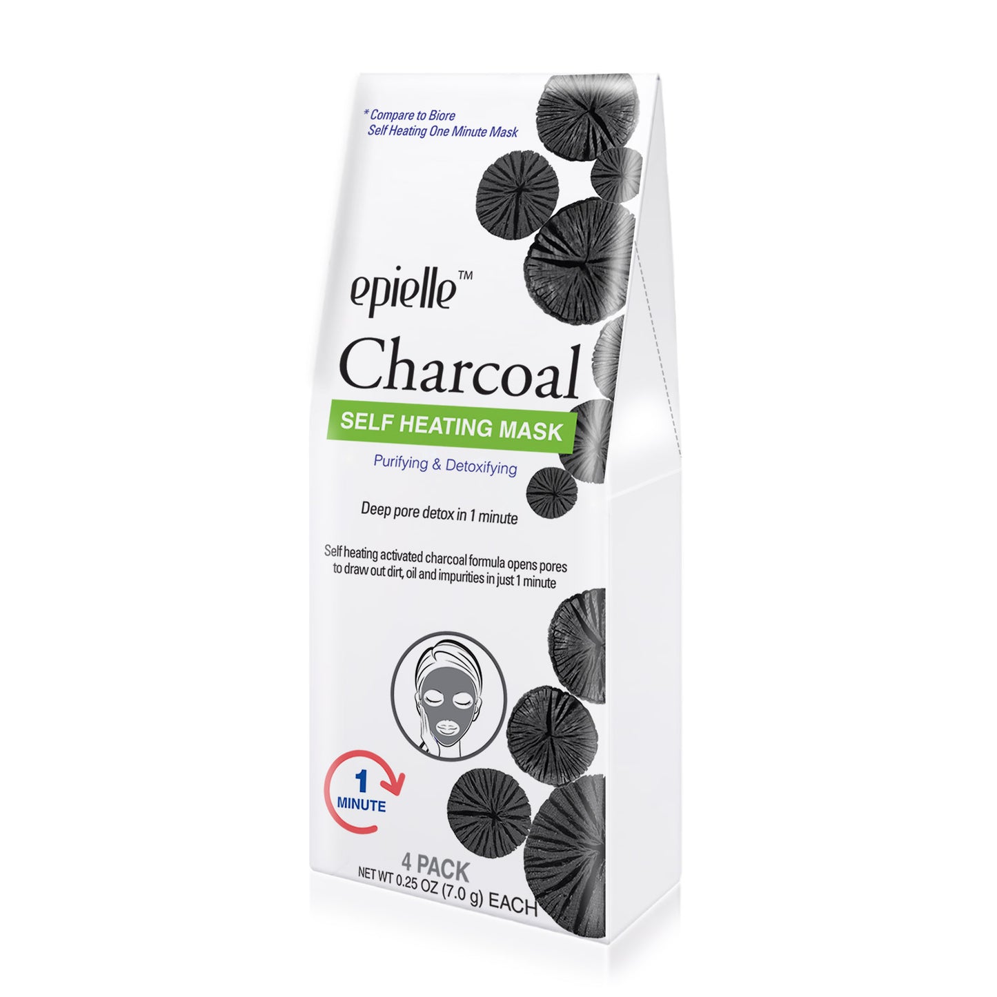 epielle Charcoal Self Heating Mask
