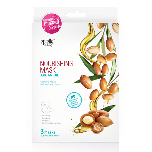 epielle Argan Oil Nourishing Mask | 3ct