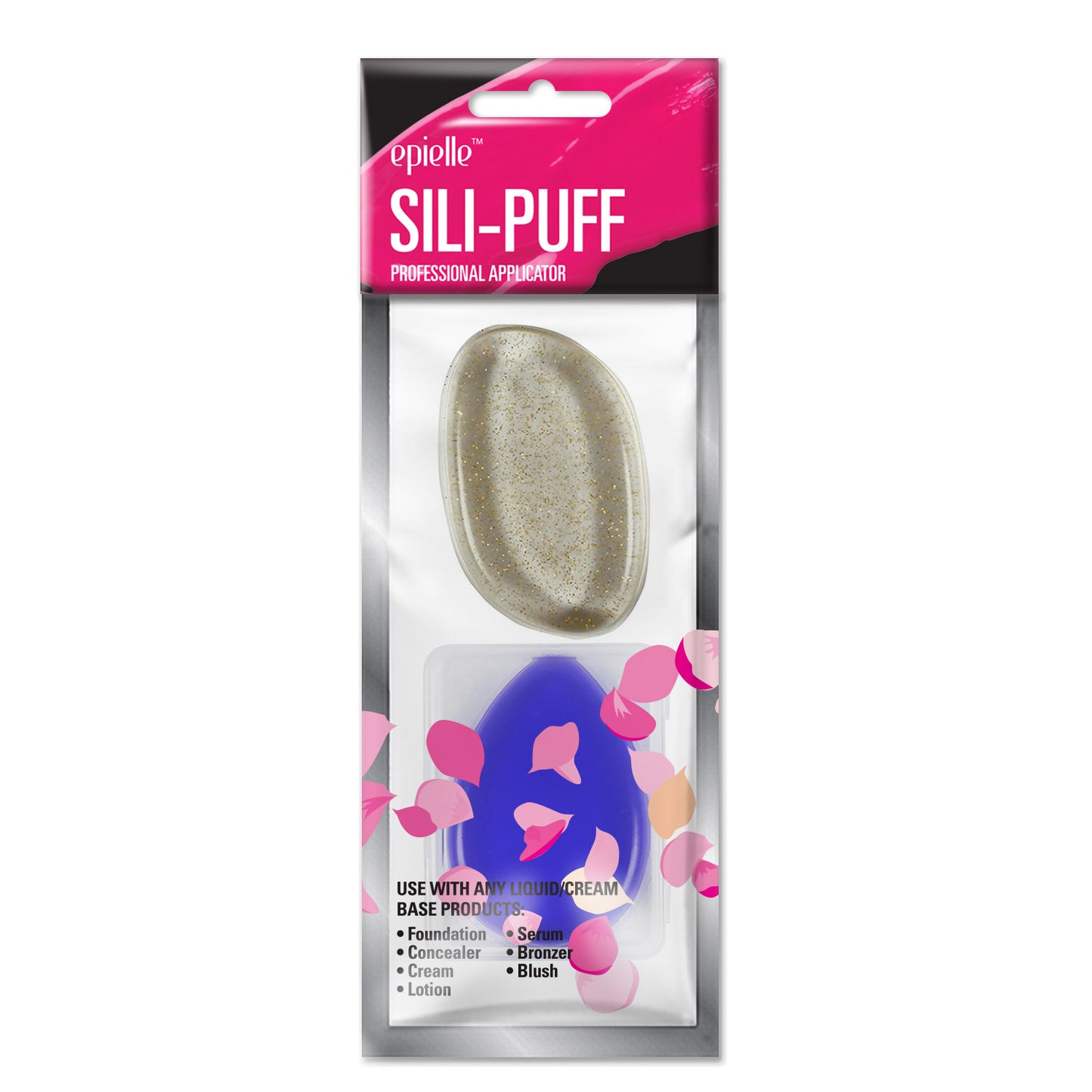 epielle Sili Puff Professional Applicator