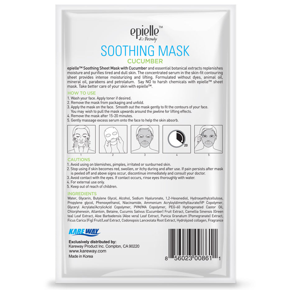 epielle Cucumber Soothing Mask