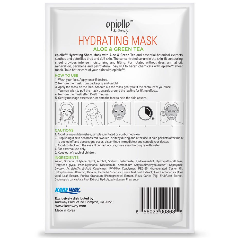 epielle Aloe & Green Tea Hydrating Mask