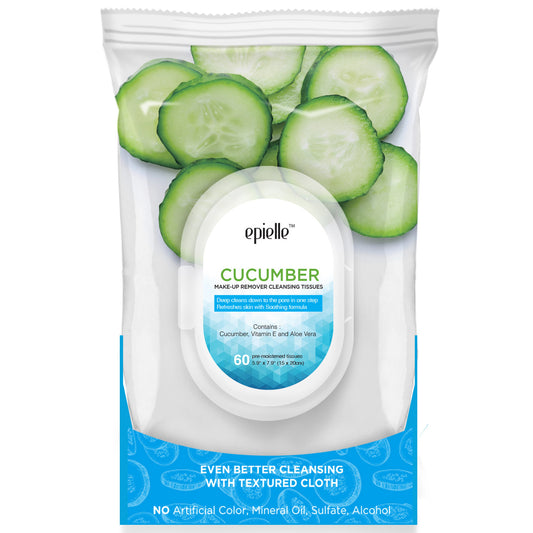 epielle Cucumber Make-Up Remover Cleansing Tissues | 60ct