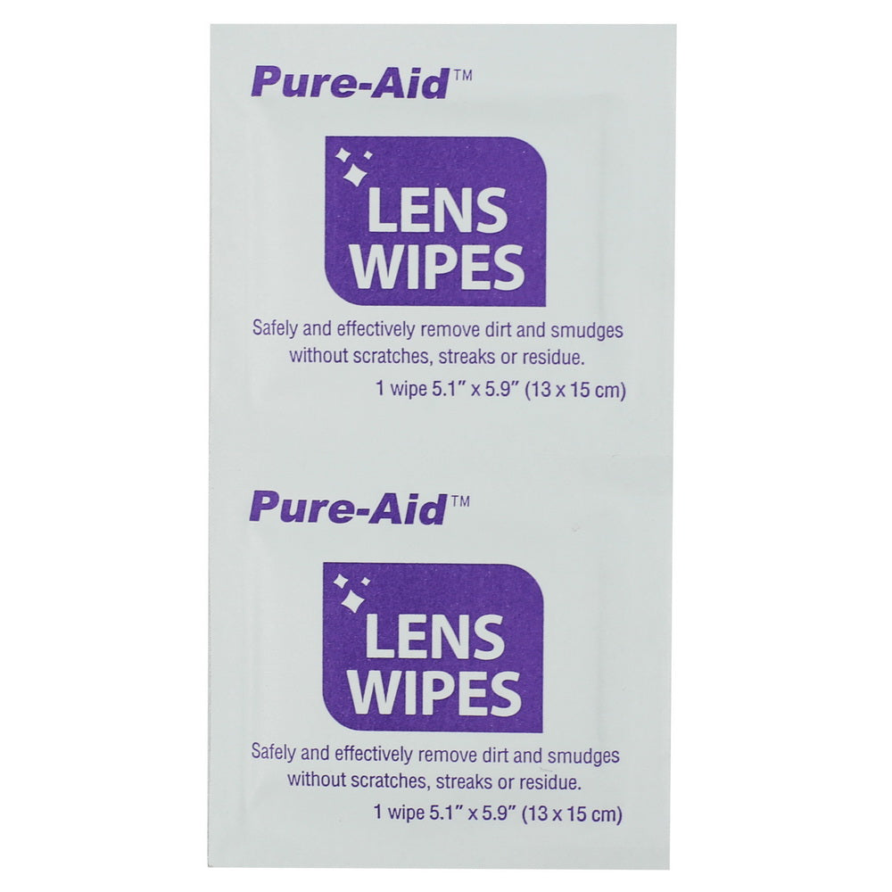 Pure-Aid Lens Wipes | 100ct