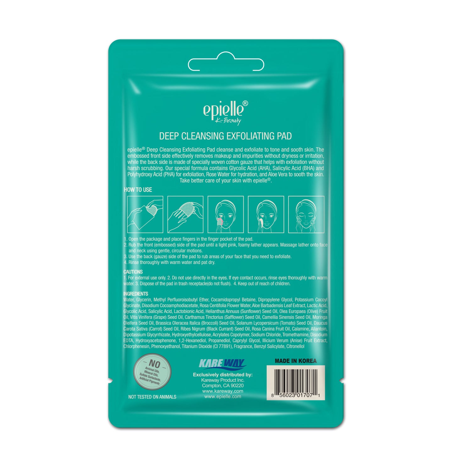epielle Deep Cleansing Exfoliating Pad
