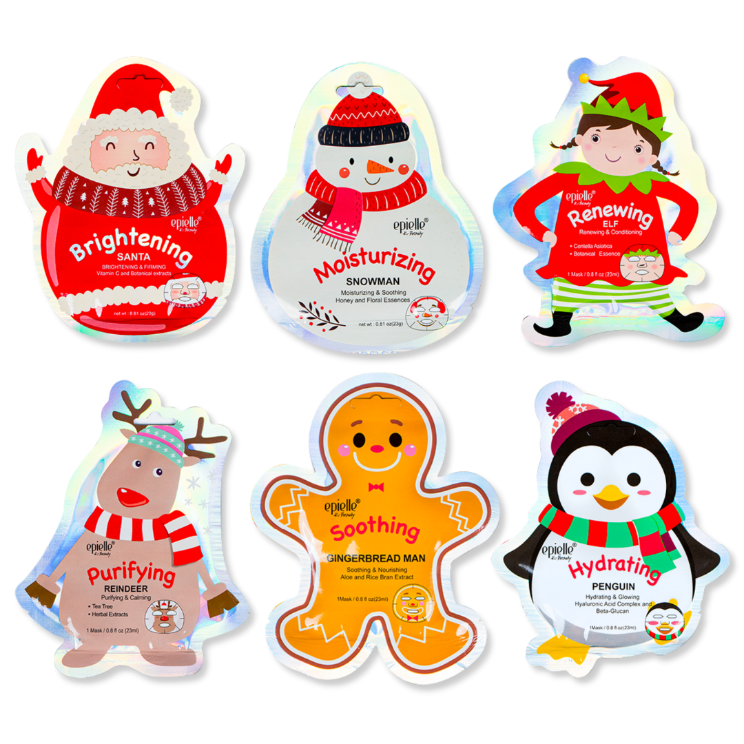 Christmas Holiday Character Sheet Mask Pack