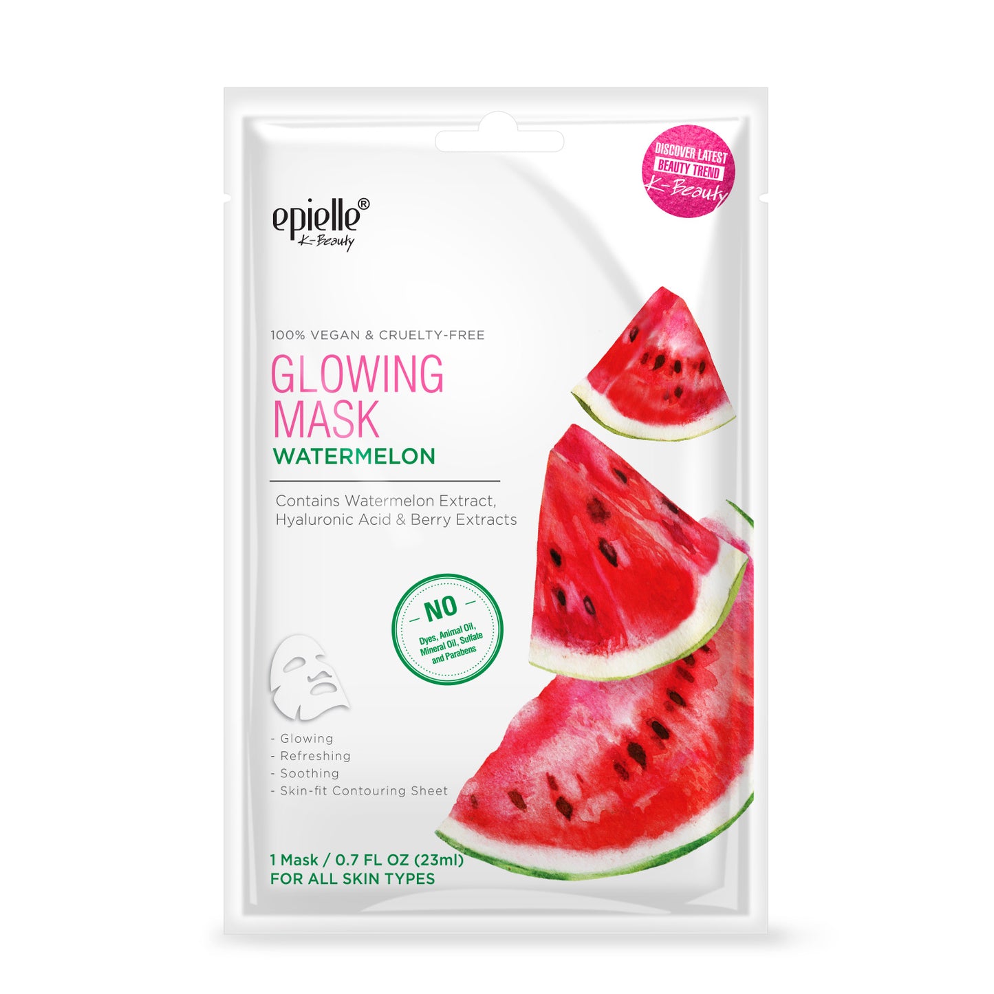 epielle Glowing Watermelon Mask