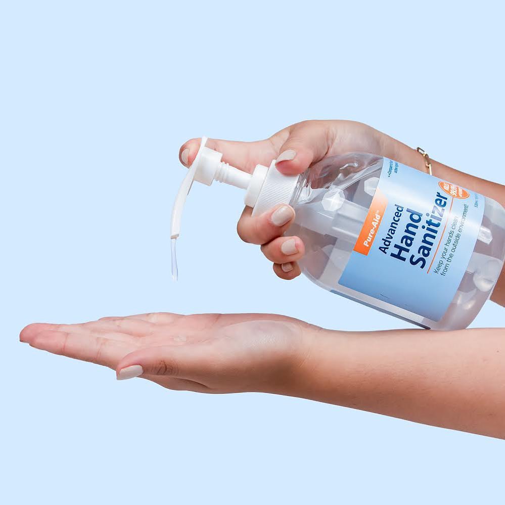 Pure-Aid Advanced Hand Sanitizer with Pump | 16oz