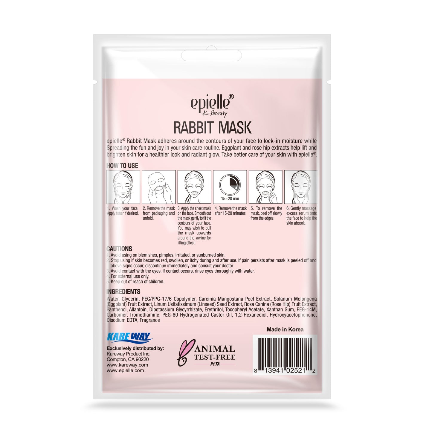 epielle Rabbit Character Mask