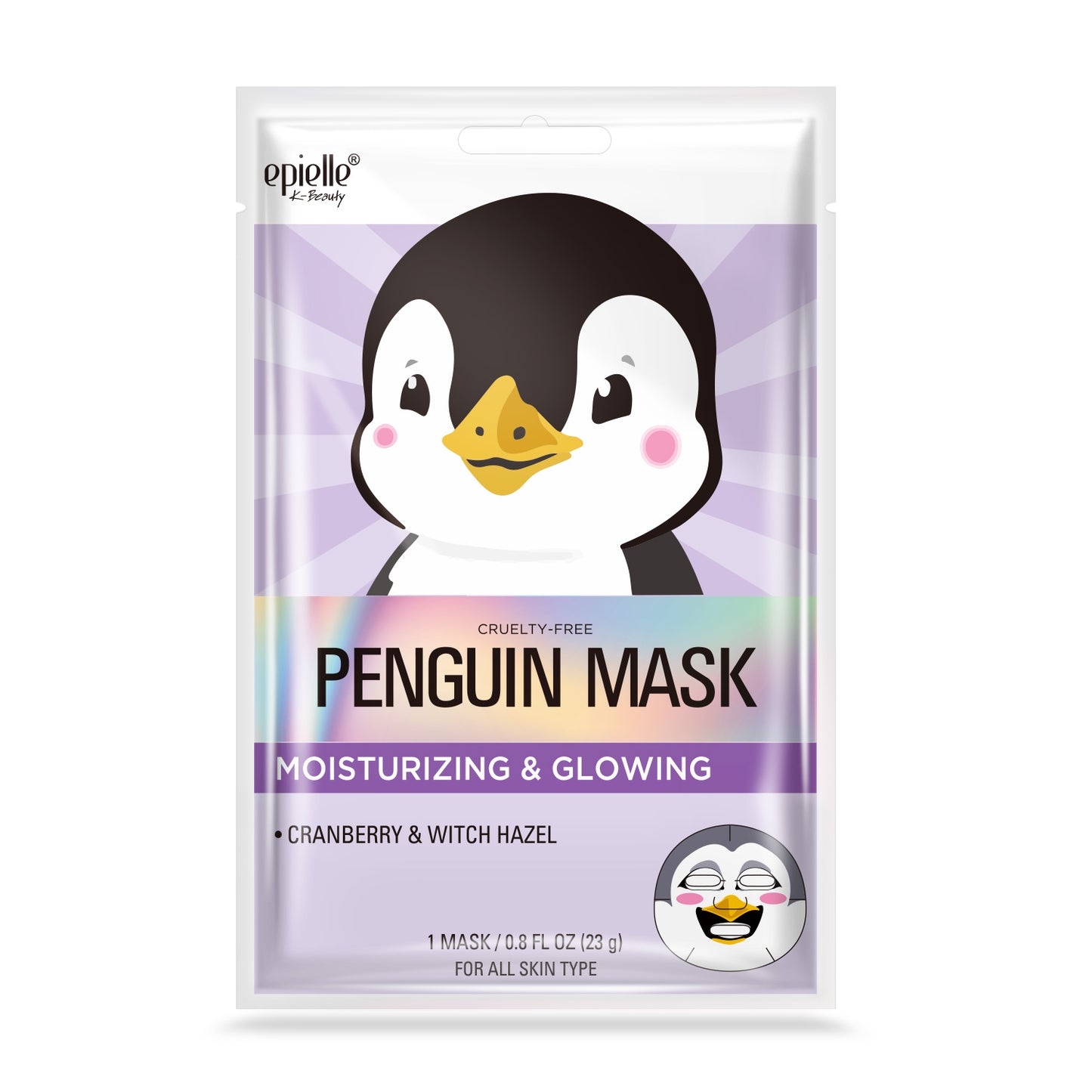 epielle Penguin Character Mask