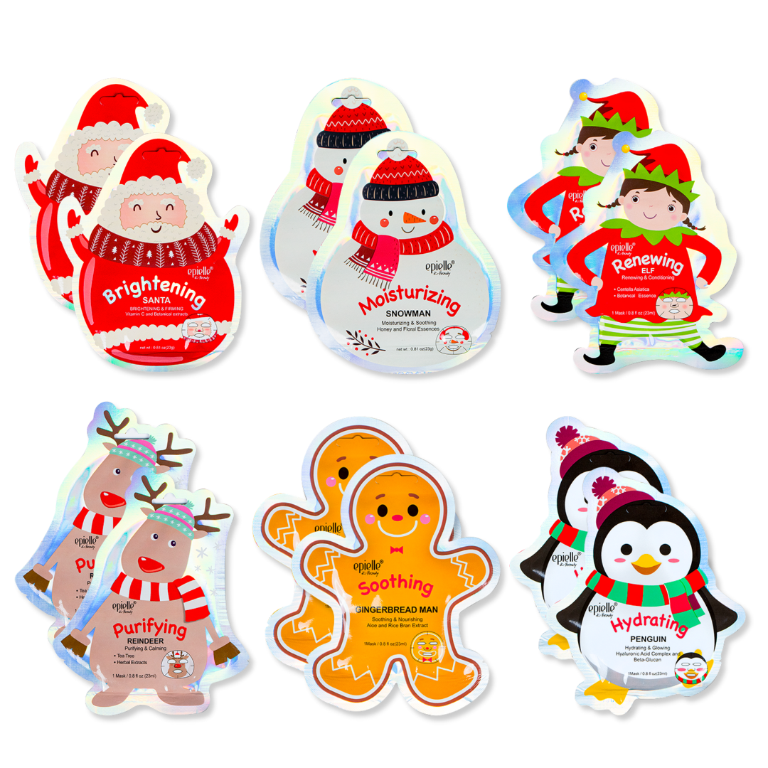 Christmas Holiday Character Sheet Mask Pack