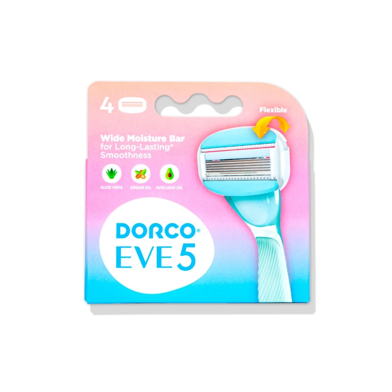 Dorco EVE 5 Razor Cartridges | 4 Refills