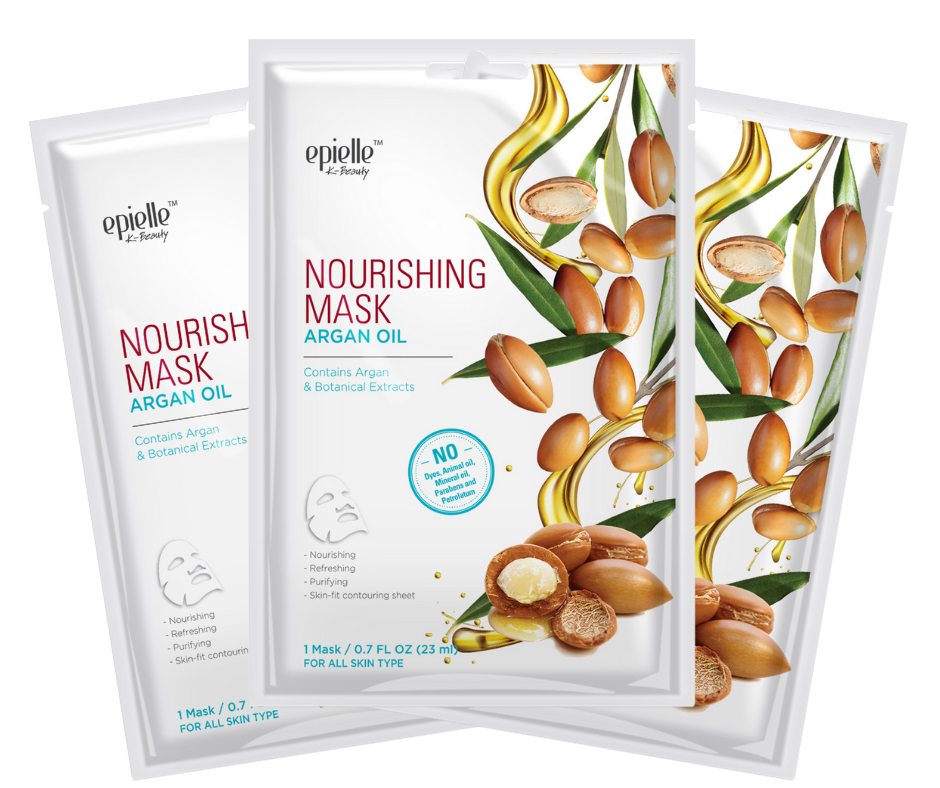 epielle Argan Oil Nourishing Mask | 3ct