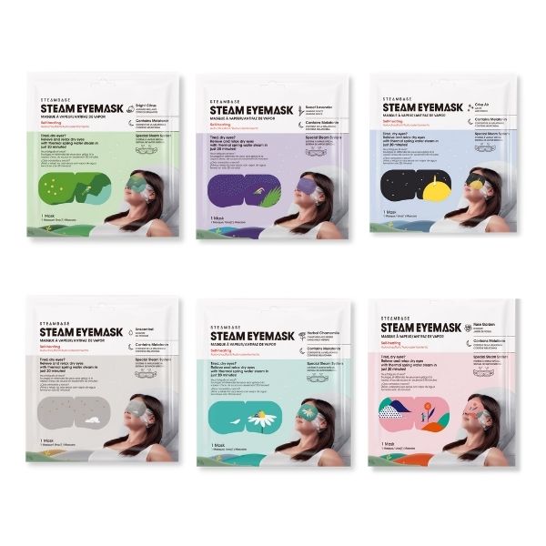 Steambase Steam Eye Mask Assorted | 6pk