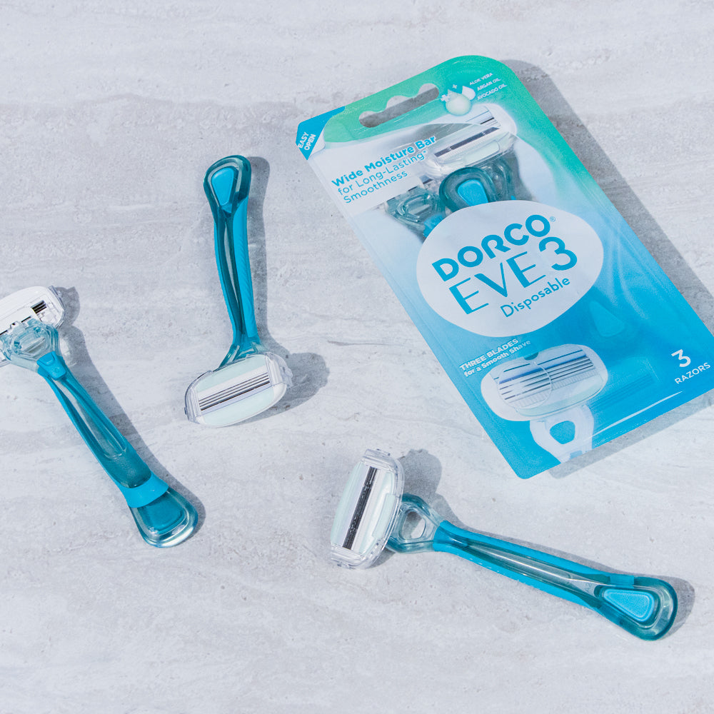 Dorco EVE 3 Disposable Razors | 3ct