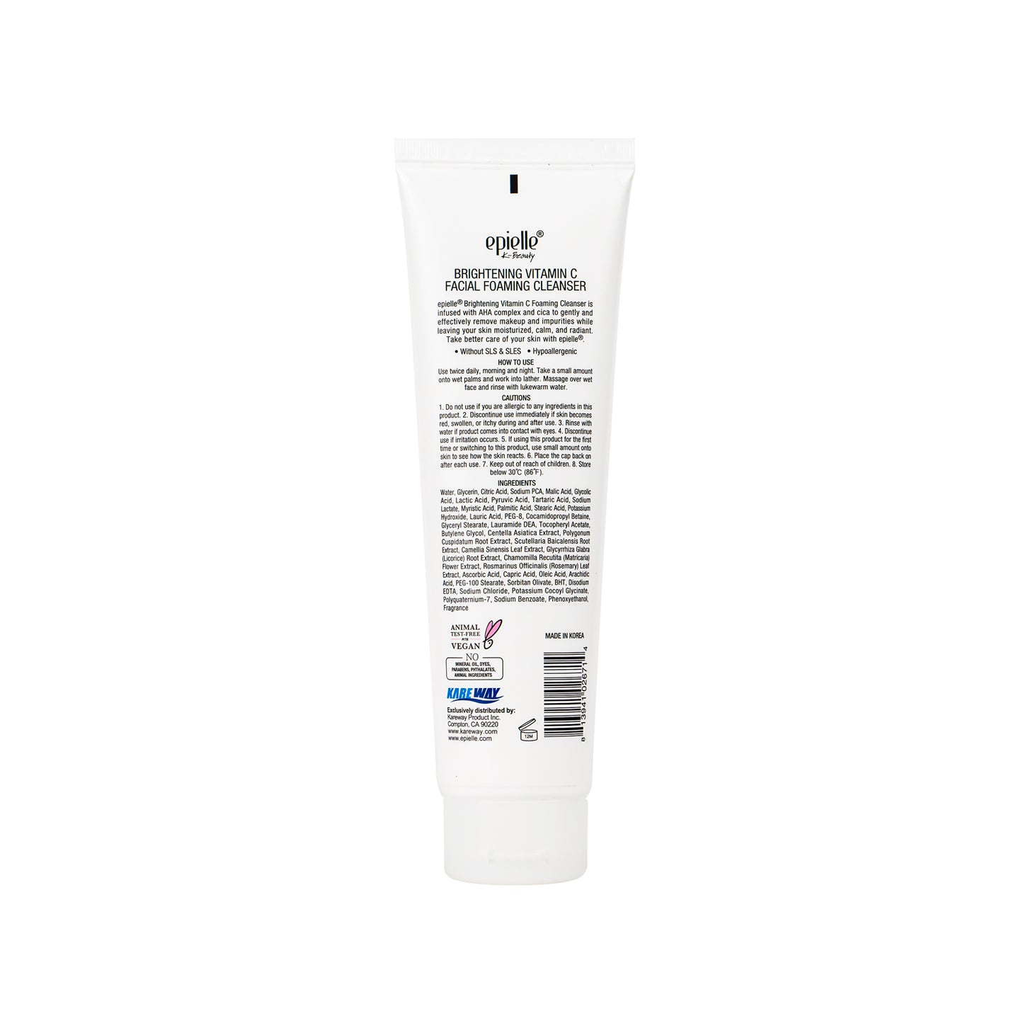 Vitamin C Facial Foam Cleanser